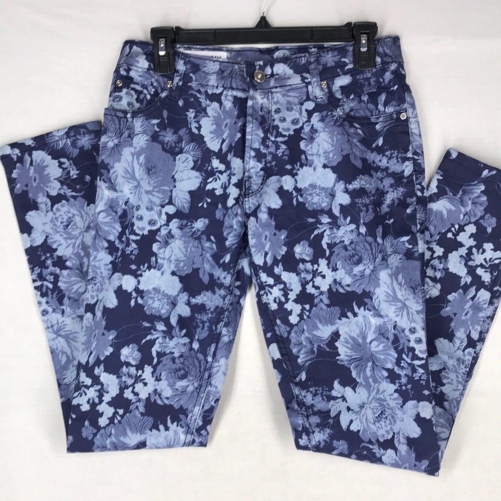 Tommy Hilfiger floral skinny jeans NWT